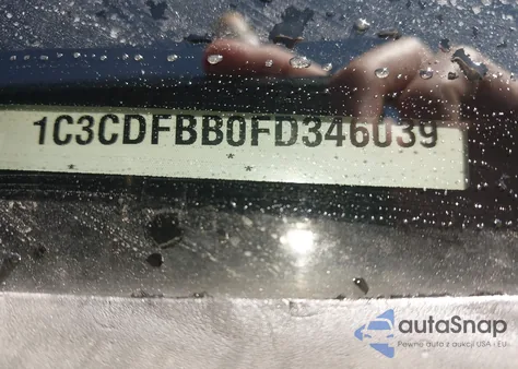 2015 Dodge Dart Sxt из США, поврежденный, VIN 1C3CDFBB0FD346039